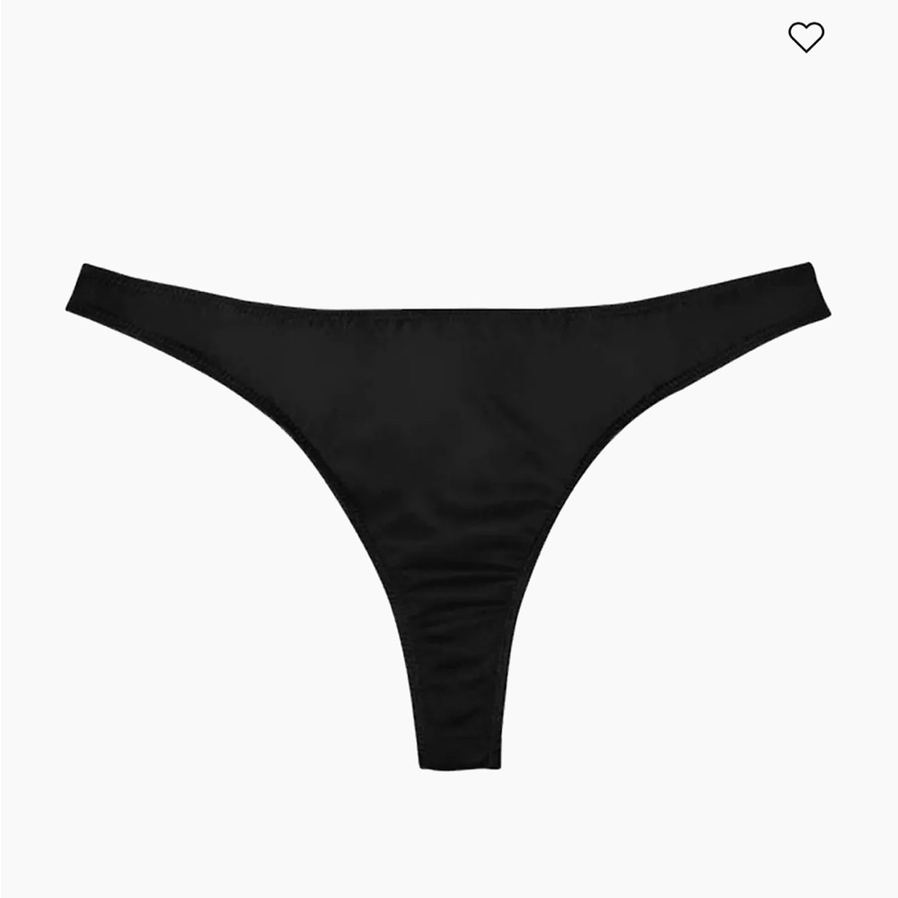 Classic Black Thong